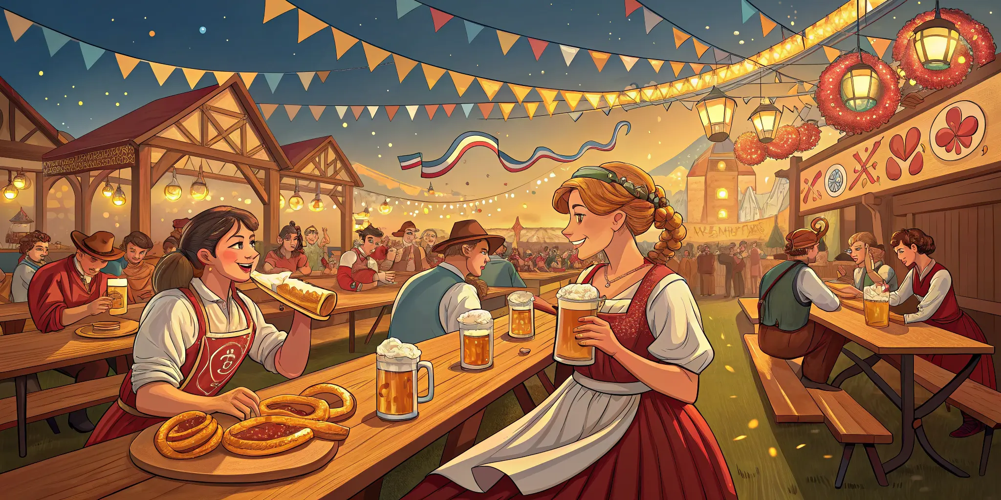 Oktoberfest themed artwork